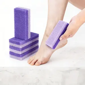 8 Pack Double-Sided Foot Pumice Stone Pedicure Sponge Callus Remover Scrubber for Feet & Heels Fast Dead Skin Removal At-Home Pedicure Tool