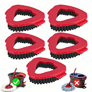 Scrub Brush for O Ceda EasyWring 1 Tank System,Mop Head Replacement,Spin Mop Replace Head Brush for Bathroom,Kitchen,Tub and Tile Cleaning