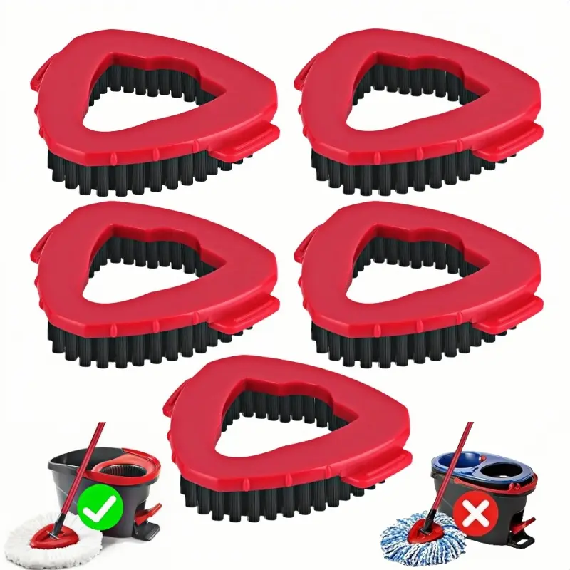 Scrub Brush for O Ceda EasyWring 1 Tank System,Mop Head Replacement,Spin Mop Replace Head Brush for Bathroom,Kitchen,Tub and Tile Cleaning Mop Head Refill Rotating Mop Head