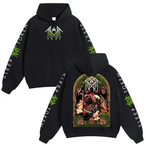 Sleep Token Hoodie, Sweatshirt, T-shirt – Skeleton Warrior Mask Artwork Graphic Streetwear 07