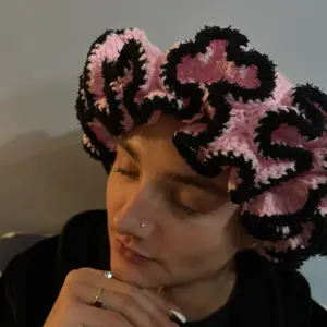 Ruffled Crochet Hats - Elegant Knit Design for Casual & Formal Occasions - Comfortable Fit for All-Day Wear - Perfect for Parties Dates and Outings - Stylish and Versatile