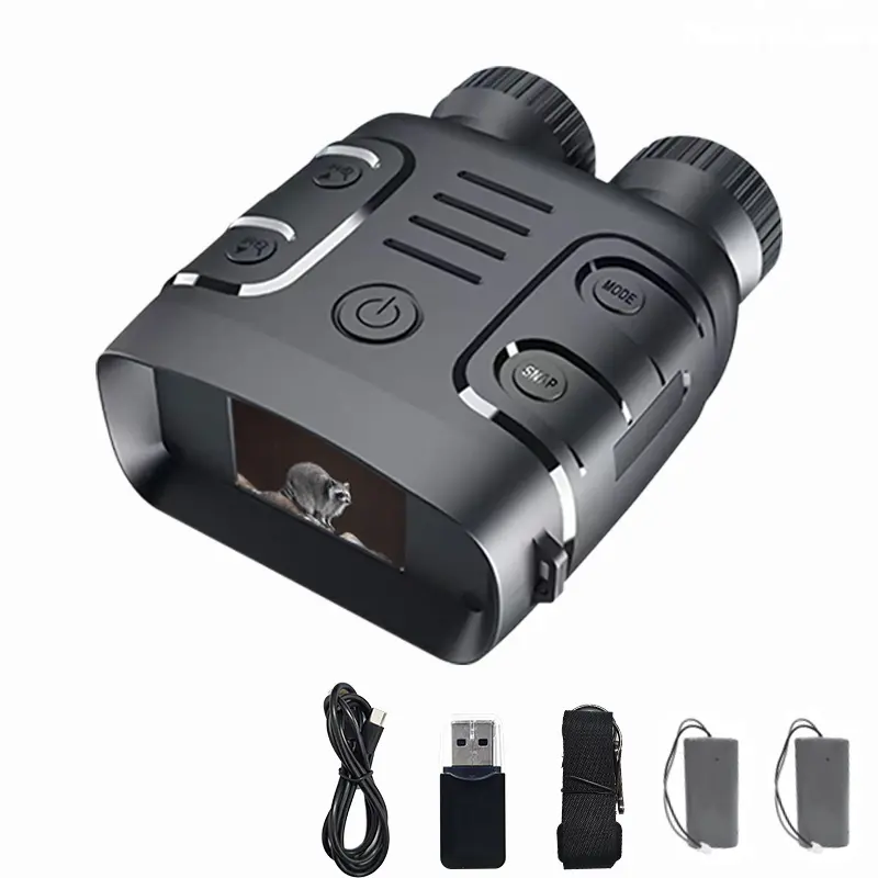 Novalens 2.5K Night Vision goggles with 2.4'' HD Screen 10x Digtal Zoom Binoculars, Day & Night, Digital Zoom for Photo & Video, For Hunting & Boating,  2000mAh Rechargeable Battery - Cool Tech Gift for Dad, Hunter & Outdoor Adventures