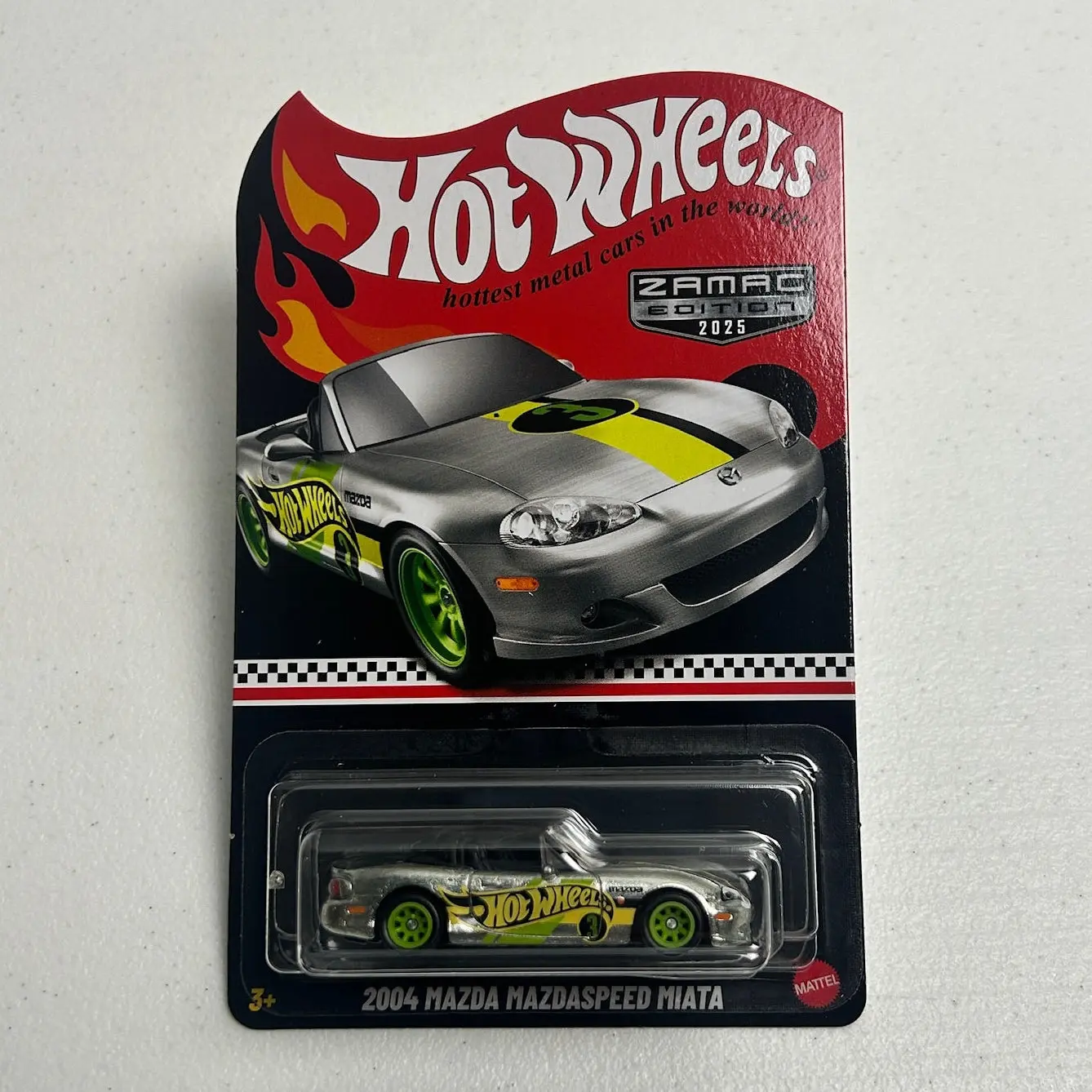 Hot Wheels 1:64 RLC 2004 Mazda Mazdaspeed Miata 2025 Collector Zamac