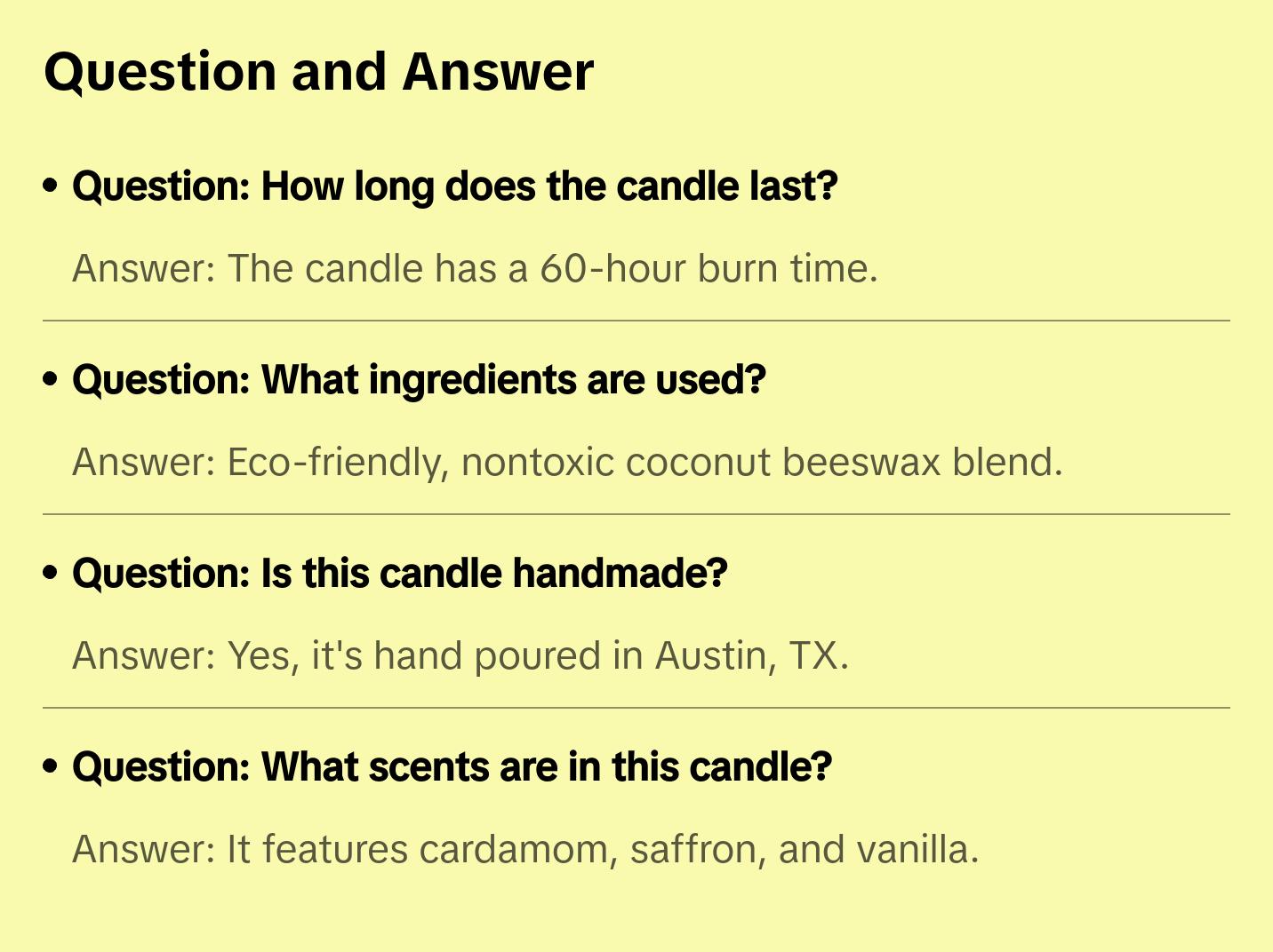 SPA RETREAT Saffron, Cardamom, Sandalwood Candle SPA RETREAT Saffron, Cardamom, Sandalwood Candle