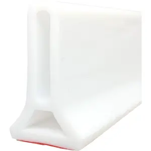 59Inch Collapsible Shower Threshold Water Dam 2" High Shower Barrier Water Stopper Keep Water In Shower Dry And Wet Separation Bathroom Wheelchair Accessible