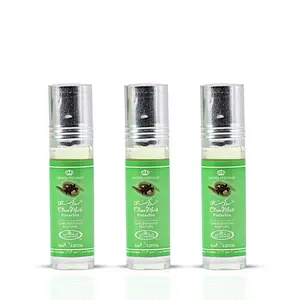 Choco Musk Pistachio Perfume Oil CPO 6ML (0.2 OZ) by Al Rehab | A Nutty Temptation Too Good to Resist (Pack of 3)