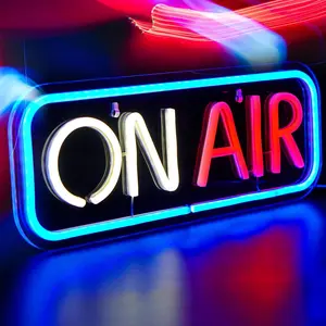 Neon signs in live broadcast, LED studio live broadcast decoration lights, suitable for live broadcast neon wall decoration in Internet celebrities, podcasts, live broadcasts, studios, nightclubs, and private audio and video rooms