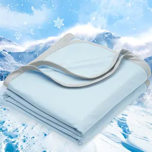 【Memorial Day Deals】PHF Double Cooling Blanket for Hot Sleepers, Arc-Chill Q-Max>0.5 with Double Cooling, Summer Blanket Absorbs Heat to Keep Cool All Night for Night Sweats, summer gifts
