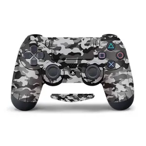 PS4 Controller Grey Camo Decal Skin - Console Accessories- Gaming