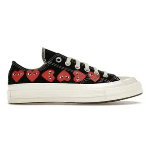 Converse Chuck Taylor Multi Heart Low Top Black AZ-K126-001-1 Men's Fashion Shoes New