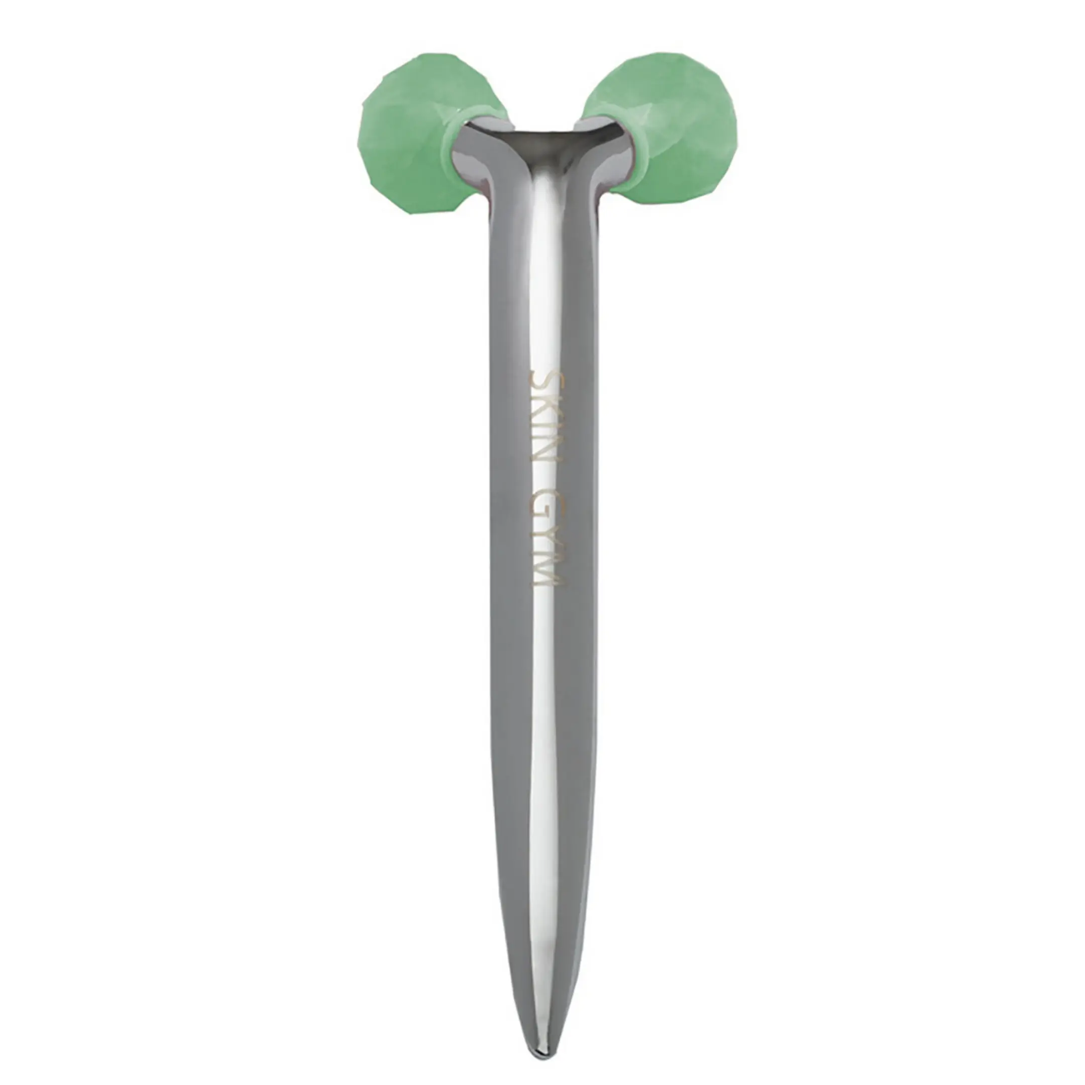 Skin Gym Jade Revi Beauty Roller Facial Massage & Skincare Support | Cooling Touch & Smooth Rolling Design