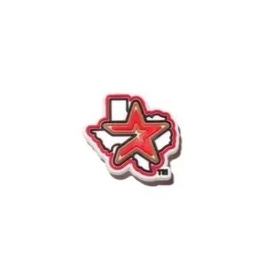 Astros Texas Croc Charm