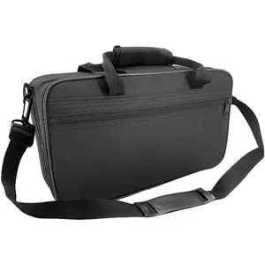 Clarinet Case with Plush Interior, Handle & Adjustable  Strap Durable 600D Oxford Fabric- Lightweight