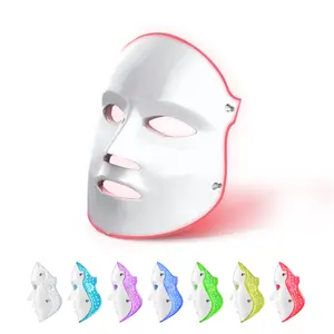 APHRONA FDA Cleared LED Mask for Acne & Wrinkles | Red & Blue + 3/7 Color Light Therapy