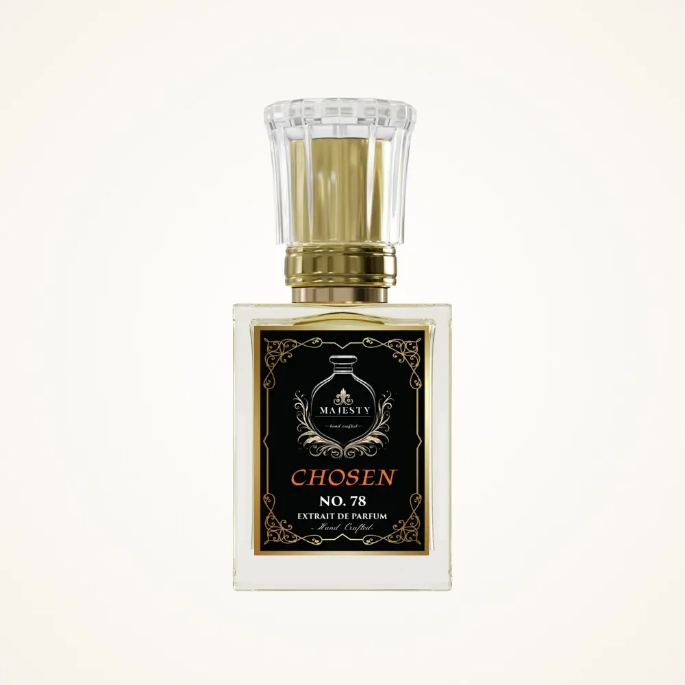 Chosen | amber, fresh spicy, citrus, aromatic, warm spicy, sweet, woody, fresh, white floral I Fragrance Parfum