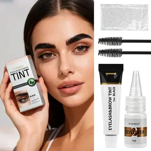 ICOnSIGn eyebrow dye kit anti sweat and anti dizziness long-lasting natural three-dimensional wild eyebrow black Eyebrow Tint Kit