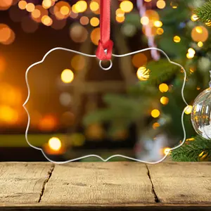 Custom Medallion Acrylic Ornament, meaningful gifts