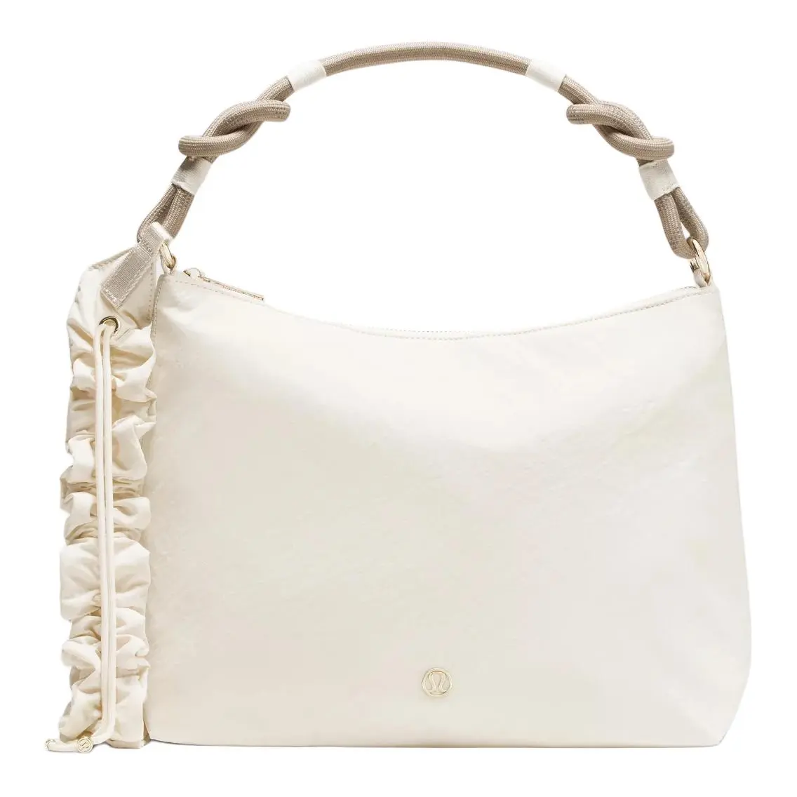 Lululemon Convertible Series 6.5L Recycled Nylon Crossbody Bag for Women with Pleated Design