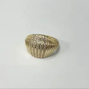 1454- NEW 10K Gold Fancy Women's Ring W.G