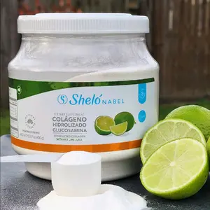 Shelo nabel Hydrolyzed Collagen Original U622 Hair & Nail Care Dairy Free Skin Care Adult Gluten Free GMO Free Supplement Fitness Colagen Lemon