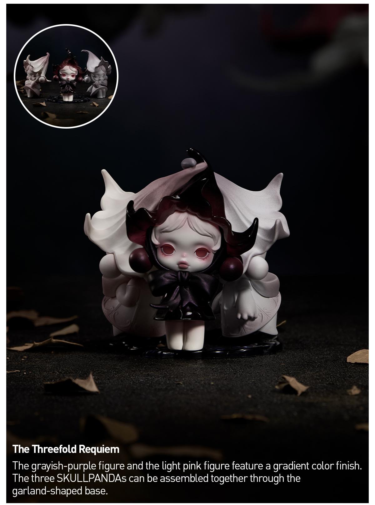 (TAP105) POP MART SKULLPANDA Petals in Four Acts Series Figures