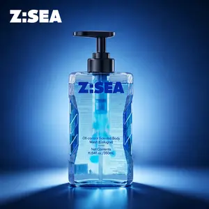 Z:SEA  Body Wash with Scent Release Chamber, Long Lasting Cologne Scent, Deep Cleansing, Oil Control & Acne Care - 11.84 fl oz