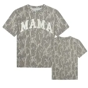 Mama Mossy Oak Wash Camo Tee 3D, Mother's Day Mossy Oak T Shirt 3D, Style T Shirt 3D Camo Hunting, Gifr For Mom