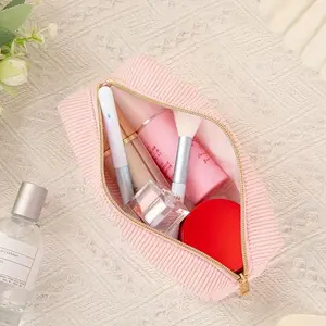 Large capacity pencil case, portable stationery bag, luggage cosmetic storage bag, Makeup storage bag, Travel cosmetic bags