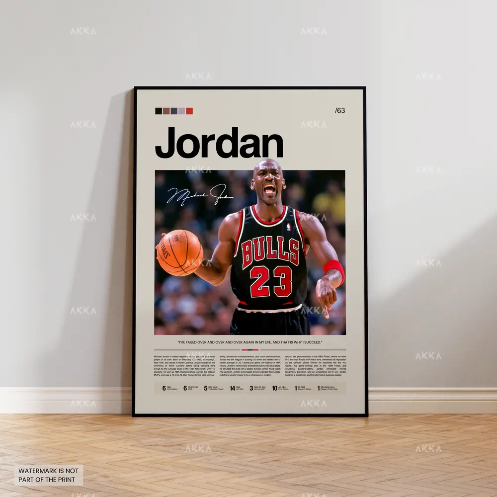 Michael Jordan - Chicago Bulls poster 2