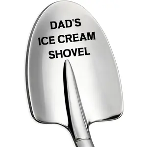 Fathers Day Gifts for Dad, Dad Birthday Gift, Funny Dad Gifts from Daughter Son, Dad'S Ice Cream Shovel GENLGE
