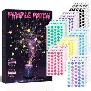 280/840pcs Colorful Star-Shaped Patches, Soft Non-Irritating, Waterproof, Perfect for Daily Face Use & Personal Care, All-Day Adhesive Effect