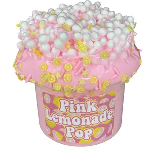 Pink Lemonade Pop Scented Floam Bead DIY Bubble Popping Kit