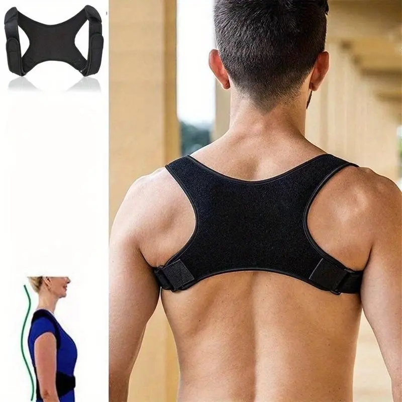Adjustable Posture Corrector Back Support Belt, Breathable Anti-Slip Design, Suitable for Men and Women, Waist Support, Spinal Correction, Lumbar Belt, Lower Back Brace