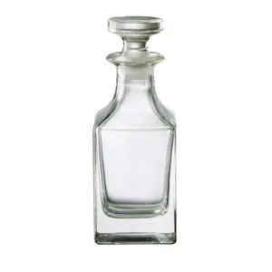 Clear Glass Decanter with Glass Stopper 150ml