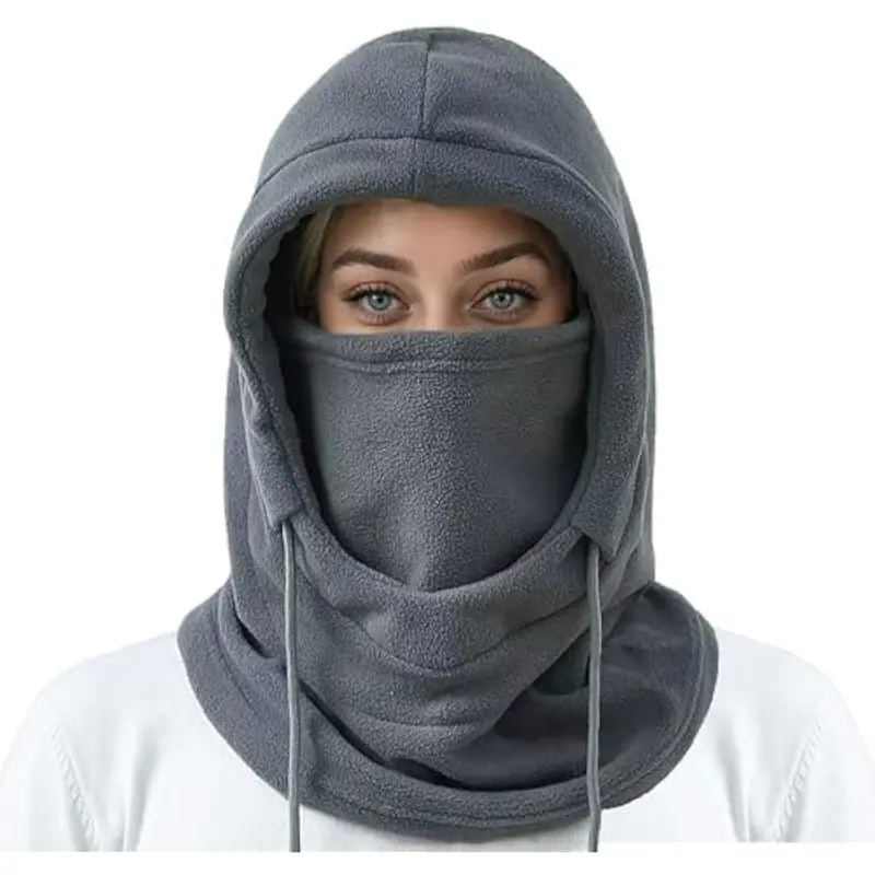 Men's and Women's Winter Skiing Masks - Outdoor Bicycle Windproof Warm Hats, Winter Cold Masks, and Scarves