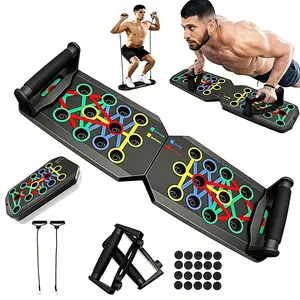 Multifunctional Push up Board 5 in 1 Full Body Strength Training Equipment Portable Home Gym System for Men Women All Body Types Fitness Exercise