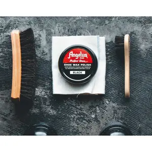 Build Your Own Angelus Shoe-Shine Kit! (Wax, Brush, Dauber, & Cloth)