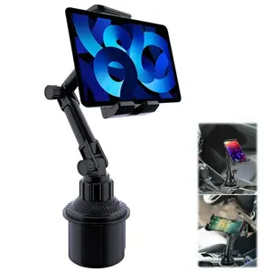 Car Mount Car Cup Holder Phone Stand For 4.7-12.9" iPhone iPad Tablet