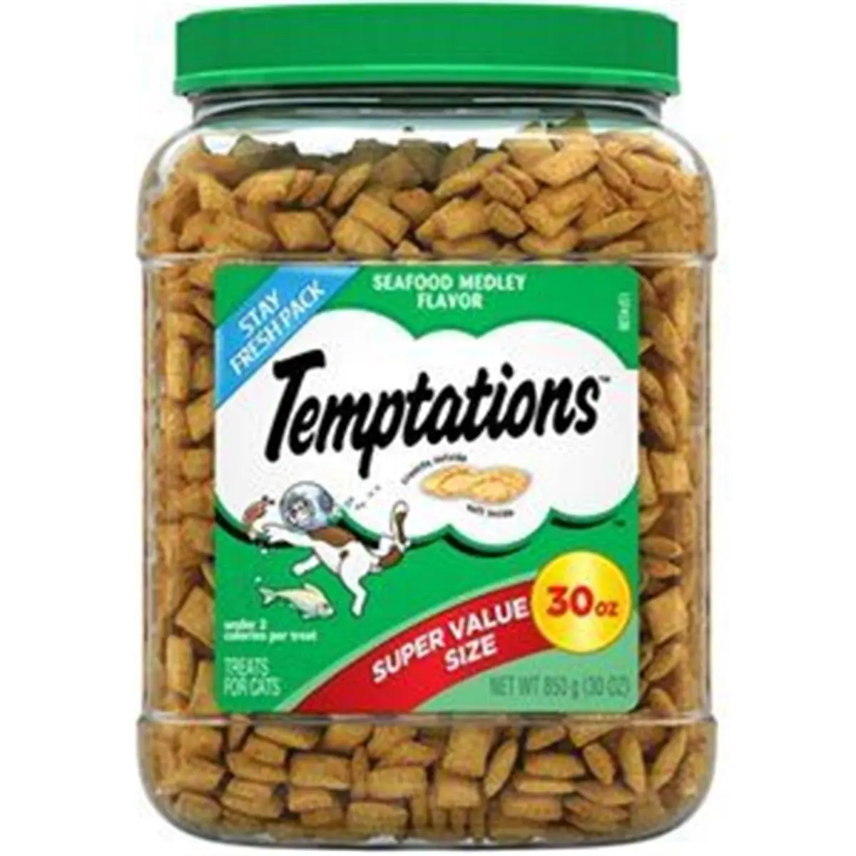 Mars Petcare US High-Quality Seafood Medley Cat Treats, 30 oz - 100% Nutritionally Complete, No Artificial Flavors