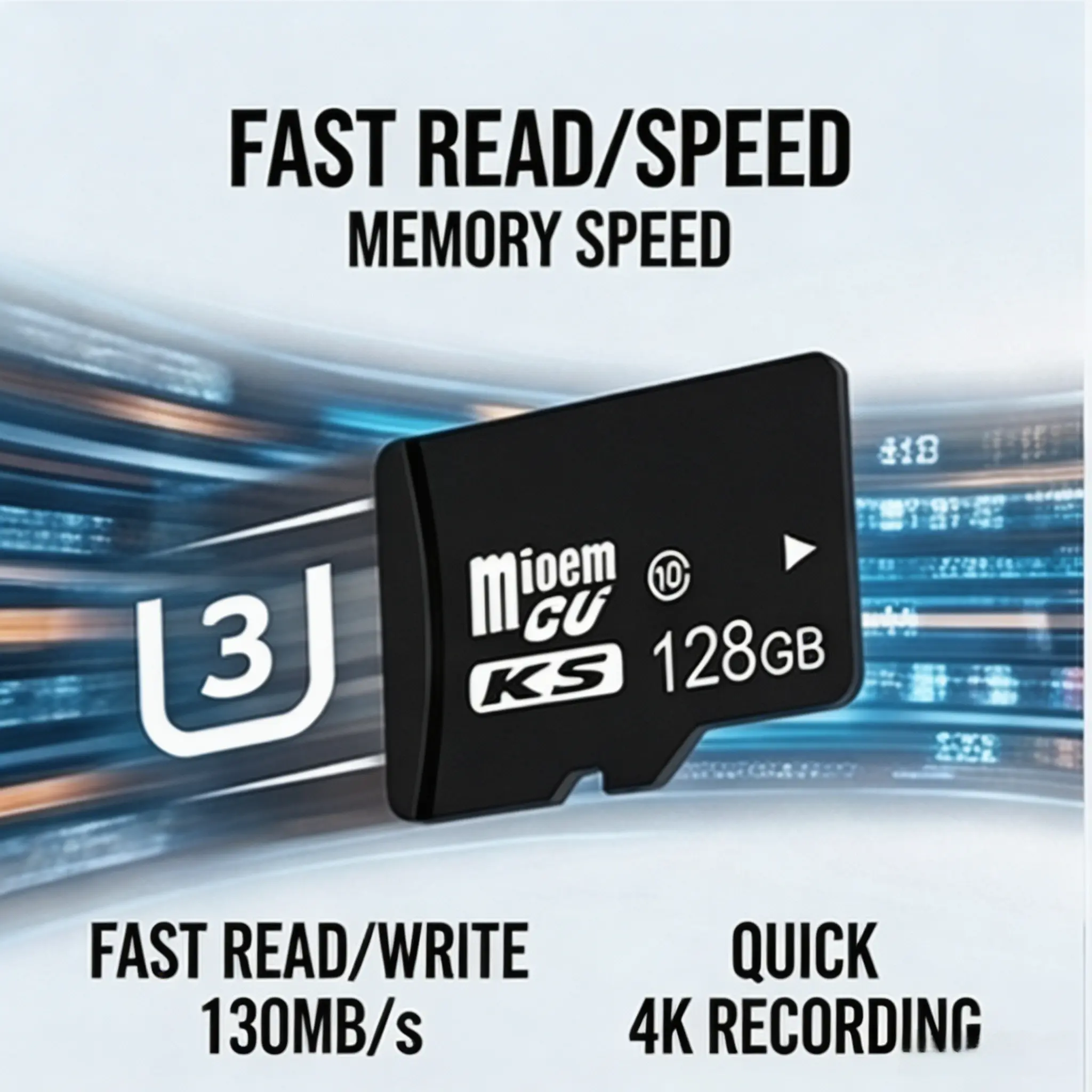 Micro SD Card 128GB 64GB 32GB High Speed MicroSDXC Memory Card U3 Class 10 4K Ultra HD Waterproof Memory Cards Storage for Phone Camera Drone Switch Dash Cam Tech Gift for Teen Boys Girls Men Birthday Graduation College Essentials Must Haves 2026