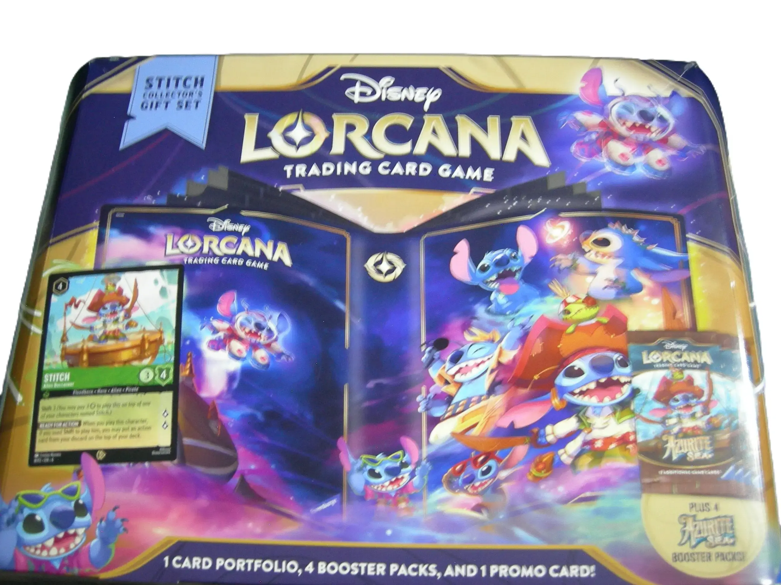 Disney Lorcana Trading card game Stich collectors gift set Disney Lorcana Trading card game Stich collectors gift set