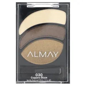 Almay Shadow Trios, Smoky Eyeshadow, 030 Coppery Blaze, 0.19 oz (5.5 g)