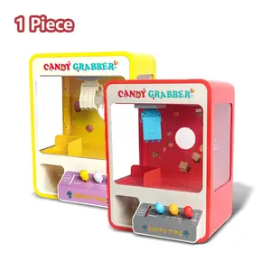 Electric Claw Machine, Cartoon Grab Toy, Mini Coin Slot, Fun Arcade Game, Birthday Gifts for Kids, Fun for Boys and Girls