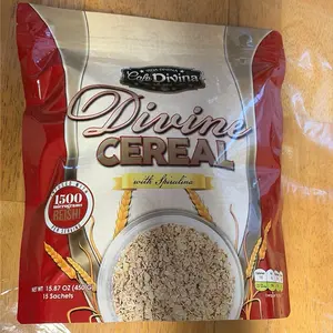 Dietary Healthy Cereal with Spirulina and Reishi Mushroom
