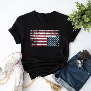 Upside down American Flag, Vintage Upside Down USA Flag UnisexT-Shirt