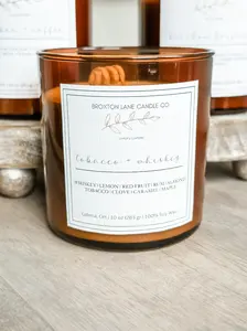 Bourbon/Whiskey 10 oz candle