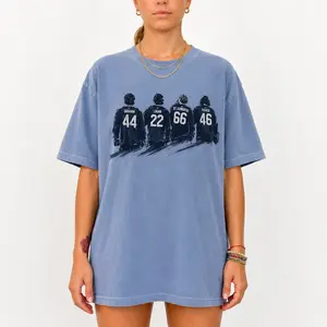 Women's Comfort Colors T-Shirt - Briar Hockey Players Graphic Design, Soft, Breathable Fabric, Perfect Fit
