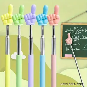 Adjustable Dual-Hand Pointing Stick, Teaching Pointer, Reading Finger Extensible Pointing Stick, Teacher Aid, Easter & Day Gift