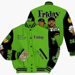 Varsity Jacket To Match Air Foamposite One Volt, Baseball Varsity Jacket, Sporty Streetwear Look, Everyday Casual Jacket