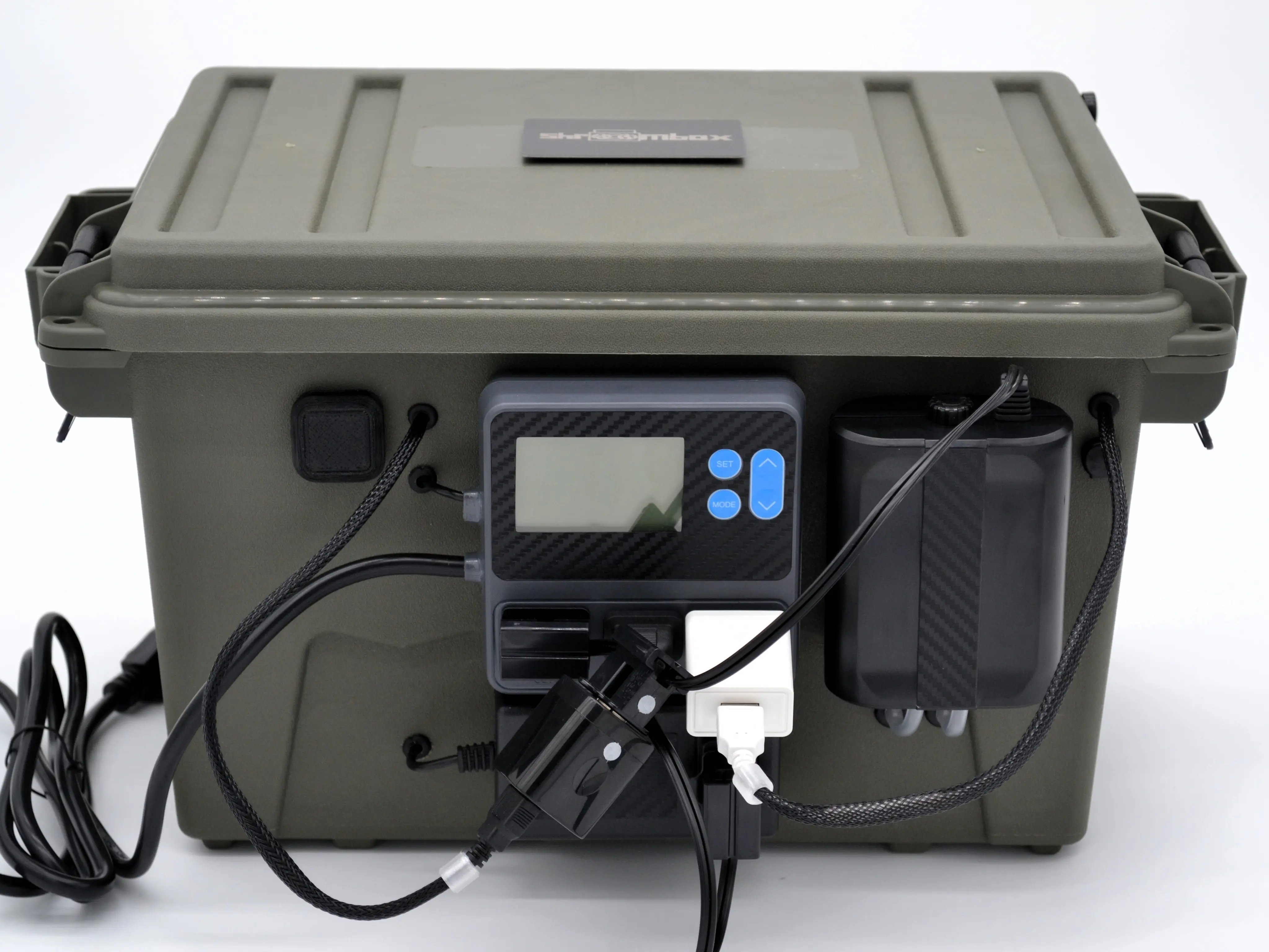 SHROOMBOX ~ automated mushroom fruiting chamber